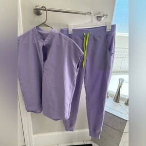 Lavender Dew Figs Scrub Set